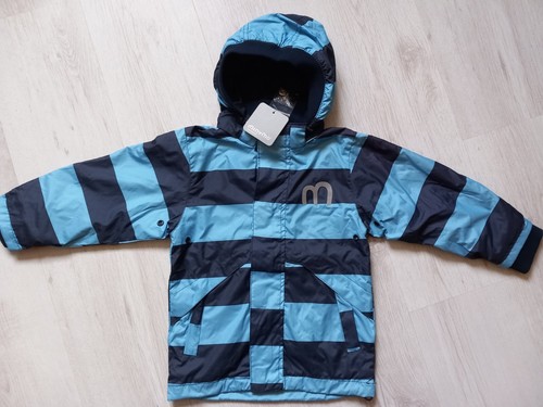 Minymo jacke blau geringelt - blau,